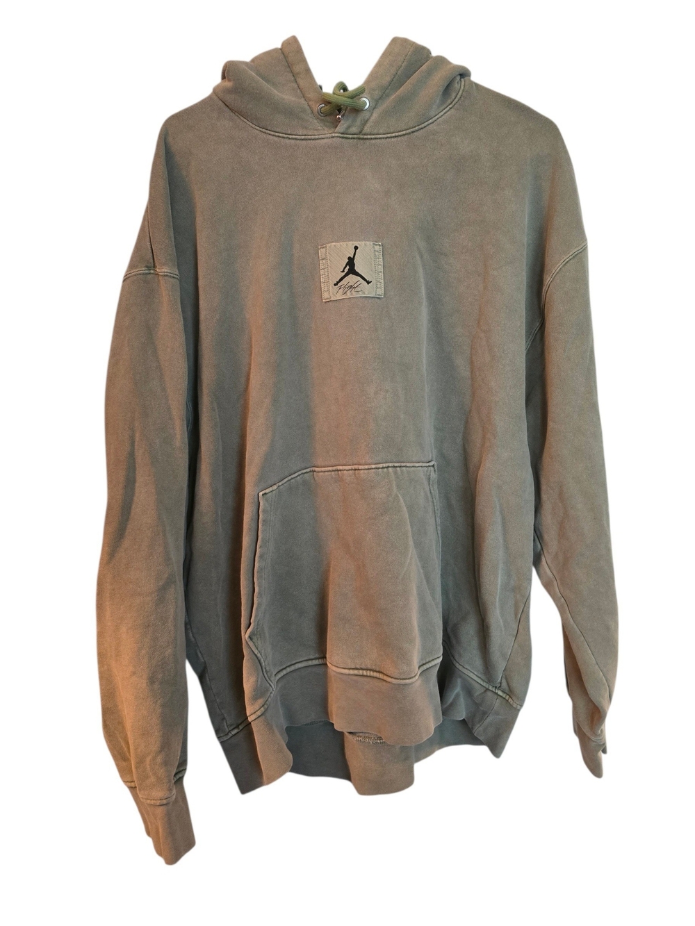 Jordan Men's Olive Green Pullover Hoodie
